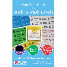 Name Labels - Stick N Wash (30 labels)